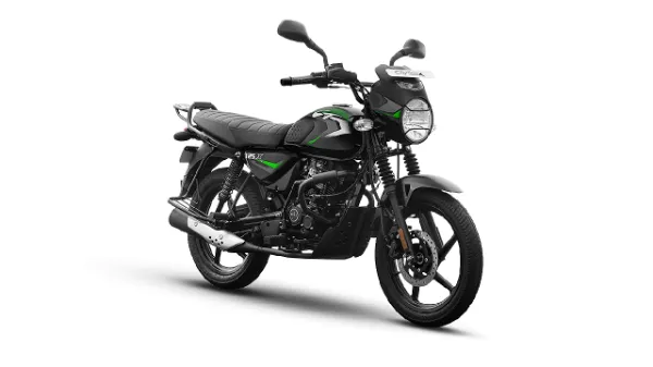 Bajaj CT 125X Ebony Black with Green decals Disc